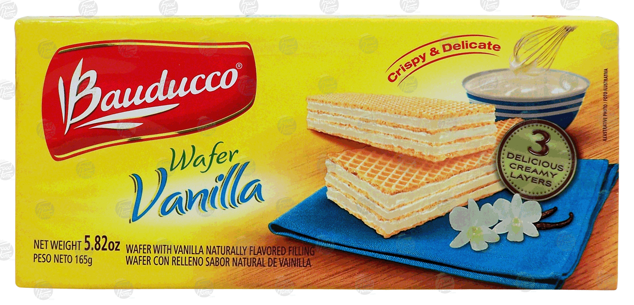 Bauducco  wafer with vanilla naturally flavored filling Full-Size Picture